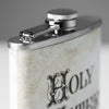 Holy Water Stainless Steel 8 oz Liquor Flask